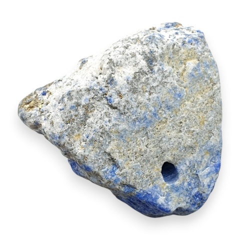 Lapis lazuli bryłka z dziurką 32x29 mm nr 108