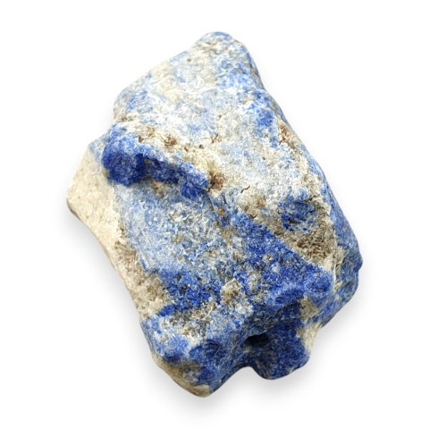 Lapis lazuli bryłka z dziurką 35x24 mm nr 102