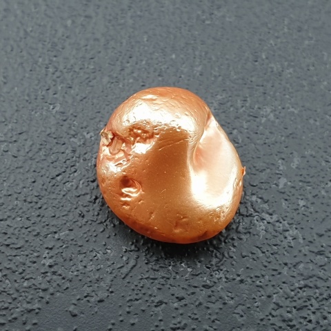Seashell bryłka z dziurką 13x12 mm nr 178
