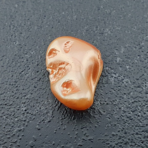 Seashell bryłka z dziurką 15x11 mm nr 177