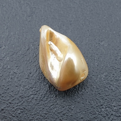 Seashell Nugget with Hole 16x11 mm no 199