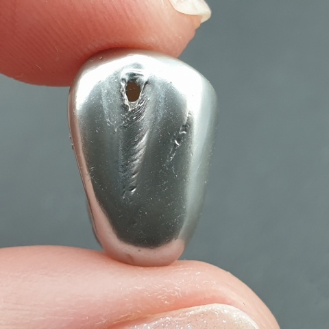 Seashell bryłka z dziurką 16x12 mm nr 289