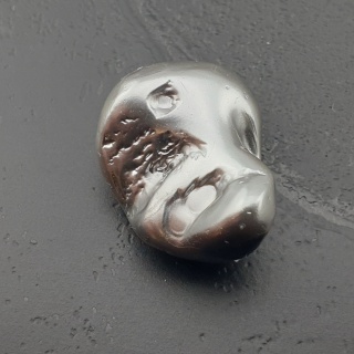 Seashell bryłka z dziurką 16x13 mm nr 280