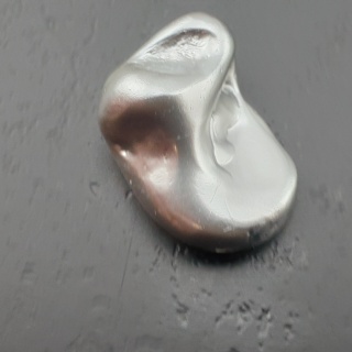 Seashell bryłka z dziurką 17x12 mm nr 262