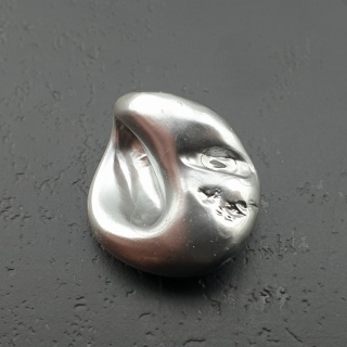 Seashell bryłka z dziurką 17x14 mm nr 267