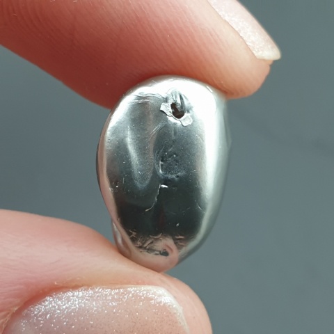 Seashell bryłka z dziurką 17x14 mm nr 267