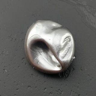 Seashell bryłka z dziurką 17x14 mm nr 282