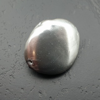 Seashell bryłka z dziurką 17x15 mm nr 224