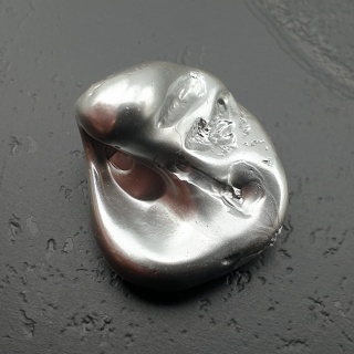 Seashell bryłka z dziurką 17x15 mm nr 234