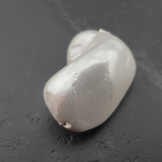 Seashell bryłka z dziurką 18x13 mm nr 59