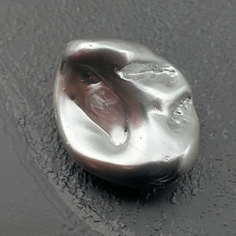 Seashell bryłka z dziurką 18x15 mm nr 278