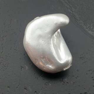 Seashell bryłka z dziurką 18x15 mm nr 39