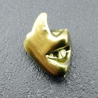 Seashell bryłka z dziurką 19x13 mm nr 124