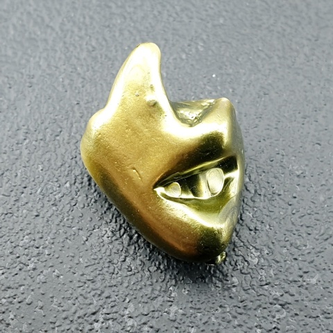 Seashell bryłka z dziurką 19x13 mm nr 124