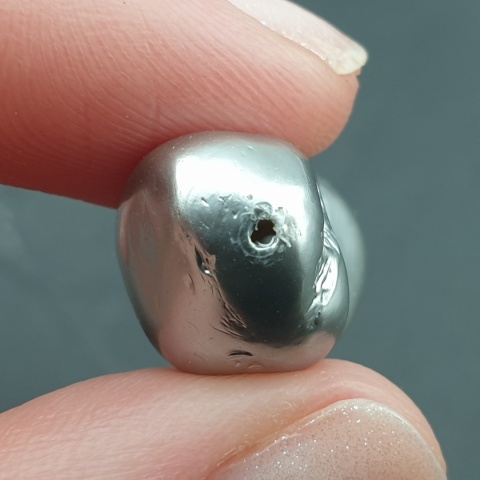 Seashell bryłka z dziurką 19x13 mm nr 274