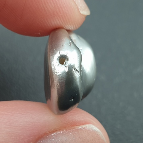 Seashell Nugget with Hole 19x14 mm no 213