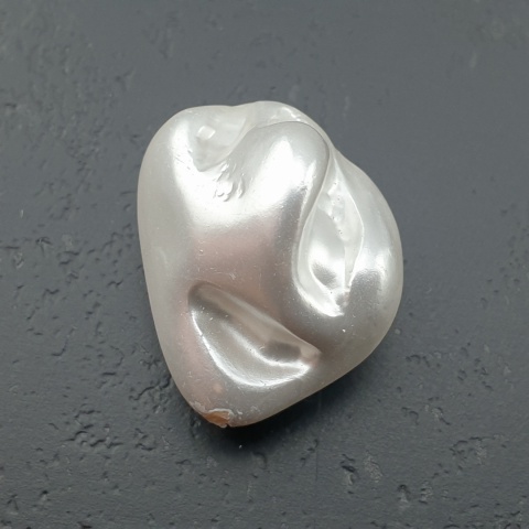 Seashell bryłka z dziurką 19x15 mm nr 103