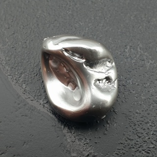 Seashell bryłka z dziurką 19x15 mm nr 204