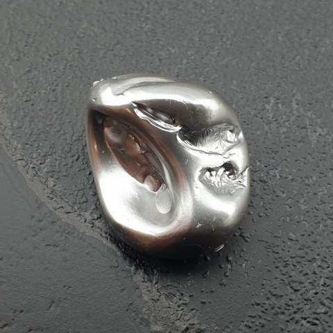 Seashell Nugget with Hole 19x15 mm no 204