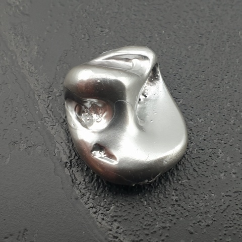 Seashell bryłka z dziurką 19x15 mm nr 211