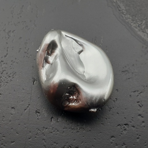 Seashell bryłka z dziurką 19x15 mm nr 254