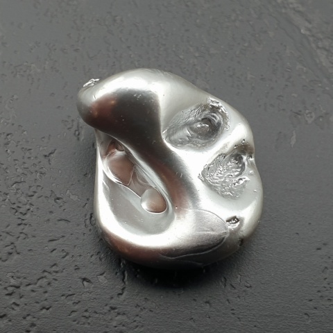 Seashell bryłka z dziurką 19x15 mm nr 256