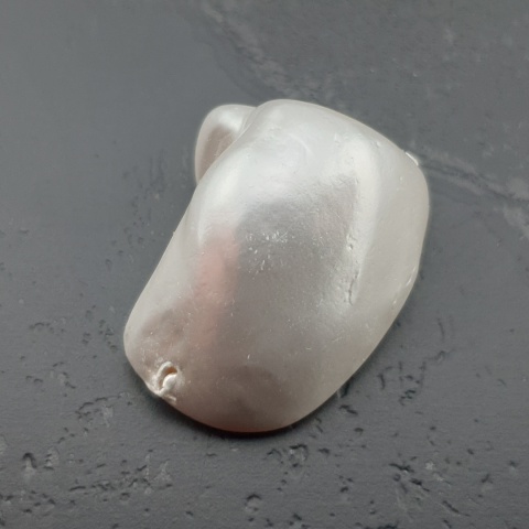 Seashell Nugget with Hole 19x15 mm no 31