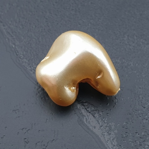 Seashell Nugget with Hole 19x16 mm no 197