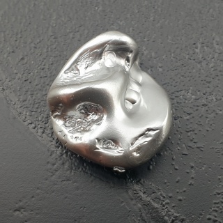 Seashell bryłka z dziurką 19x16 mm nr 207