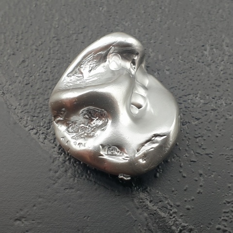 Seashell bryłka z dziurką 19x16 mm nr 207