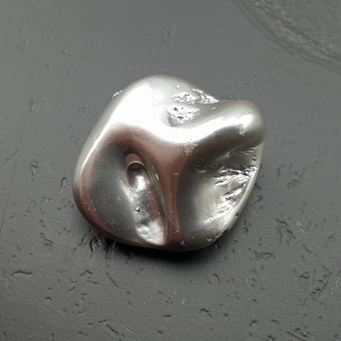 Seashell Nugget with Hole 19x16 mm no 245