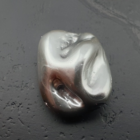 Seashell Nugget with Hole 19x16 mm no 247