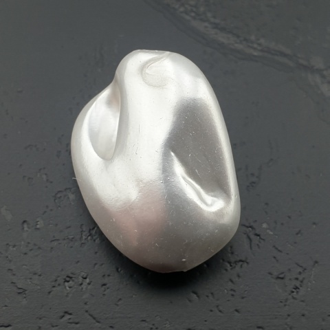 Seashell bryłka z dziurką 19x16 mm nr 38