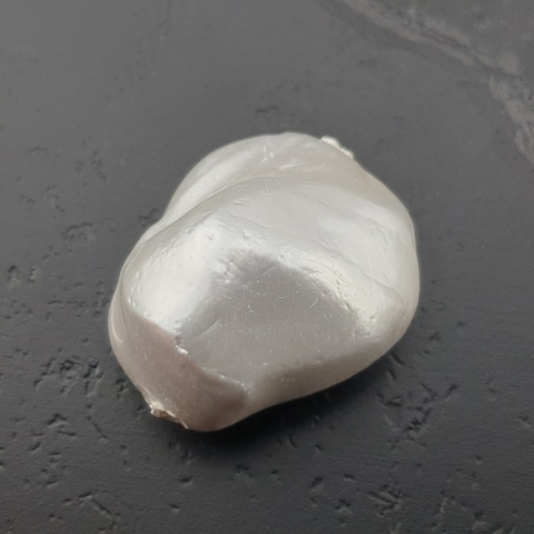 Seashell bryłka z dziurką 19x16 mm nr 90