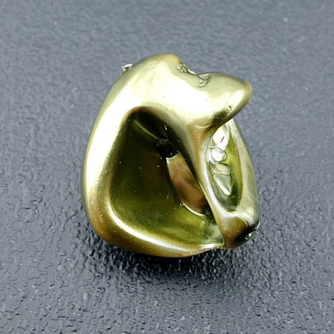 Seashell Nugget with Hole 19x18 mm no 113