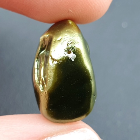 Seashell Nugget with Hole 19x18 mm no 116