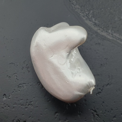 Seashell bryłka z dziurką 20x15 mm nr 85