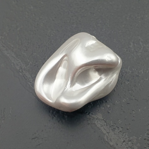 Seashell bryłka z dziurką 20x16 mm nr 11