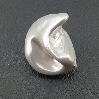 Seashell bryłka z dziurką 20x17 mm nr 4