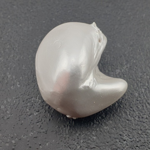 Seashell bryłka z dziurką 20x18 mm nr 65