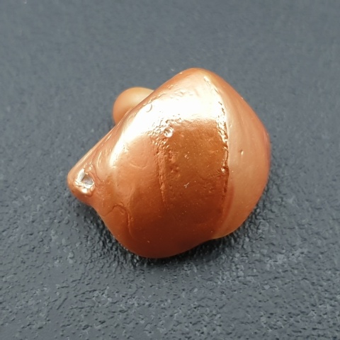 Seashell bryłka z dziurką 20x19 mm nr 164