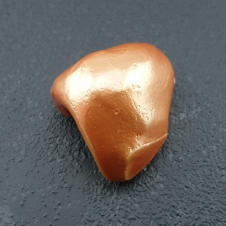 Seashell bryłka z dziurką 20x19 mm nr 176