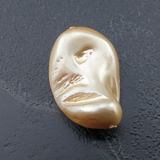 Seashell bryłka z dziurką 21x14 mm nr 198