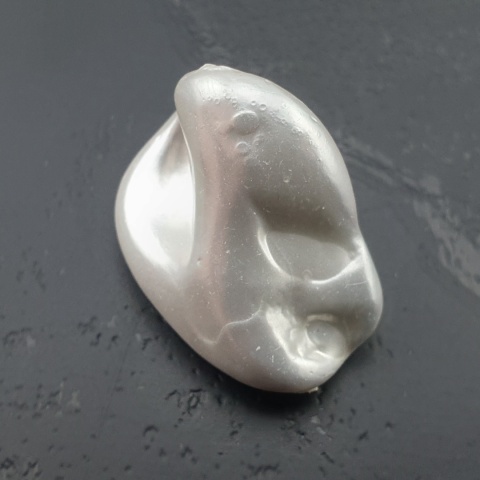 Seashell bryłka z dziurką 21x17 mm nr 42