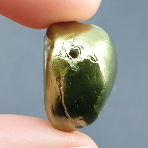 Seashell Nugget with Hole 21x18 mm no 112