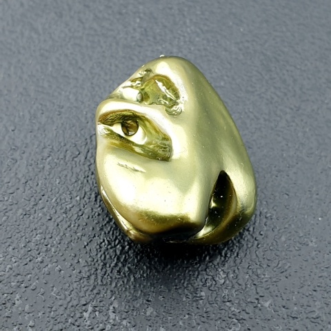 Seashell bryłka z dziurką 21x18 mm nr 117