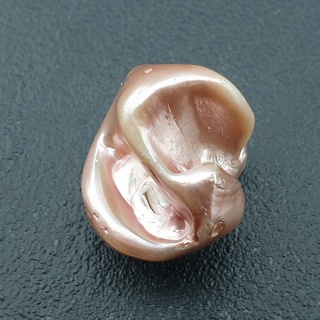 Seashell bryłka z dziurką 21x18 mm nr 133