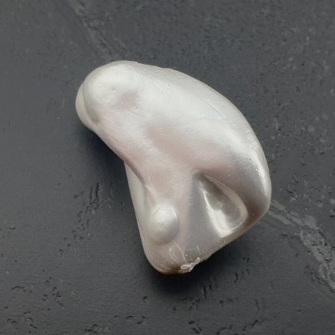 Seashell bryłka z dziurką 22x16 mm nr 12