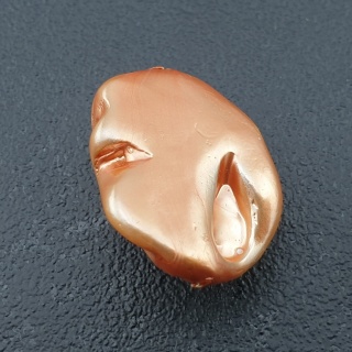 Seashell bryłka z dziurką 22x17 mm nr 165