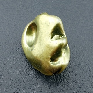 Seashell bryłka z dziurką 22x18 mm nr 107